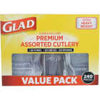 Glad Clear Assorted Cutlery Set (240-Piece) Image 1