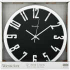 Westclox 12 In. Metallic Silver Wall Clock Image 3