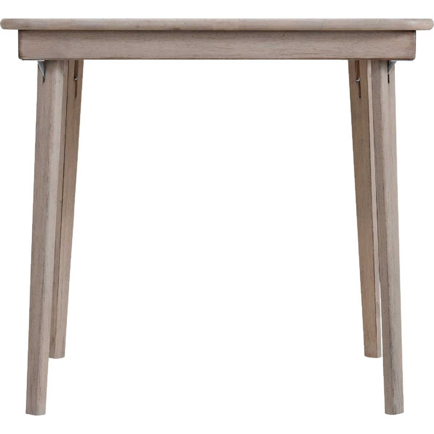 Stakmore 32 In. x 32 In. Driftwood Folding Straight Edge Table Image 3