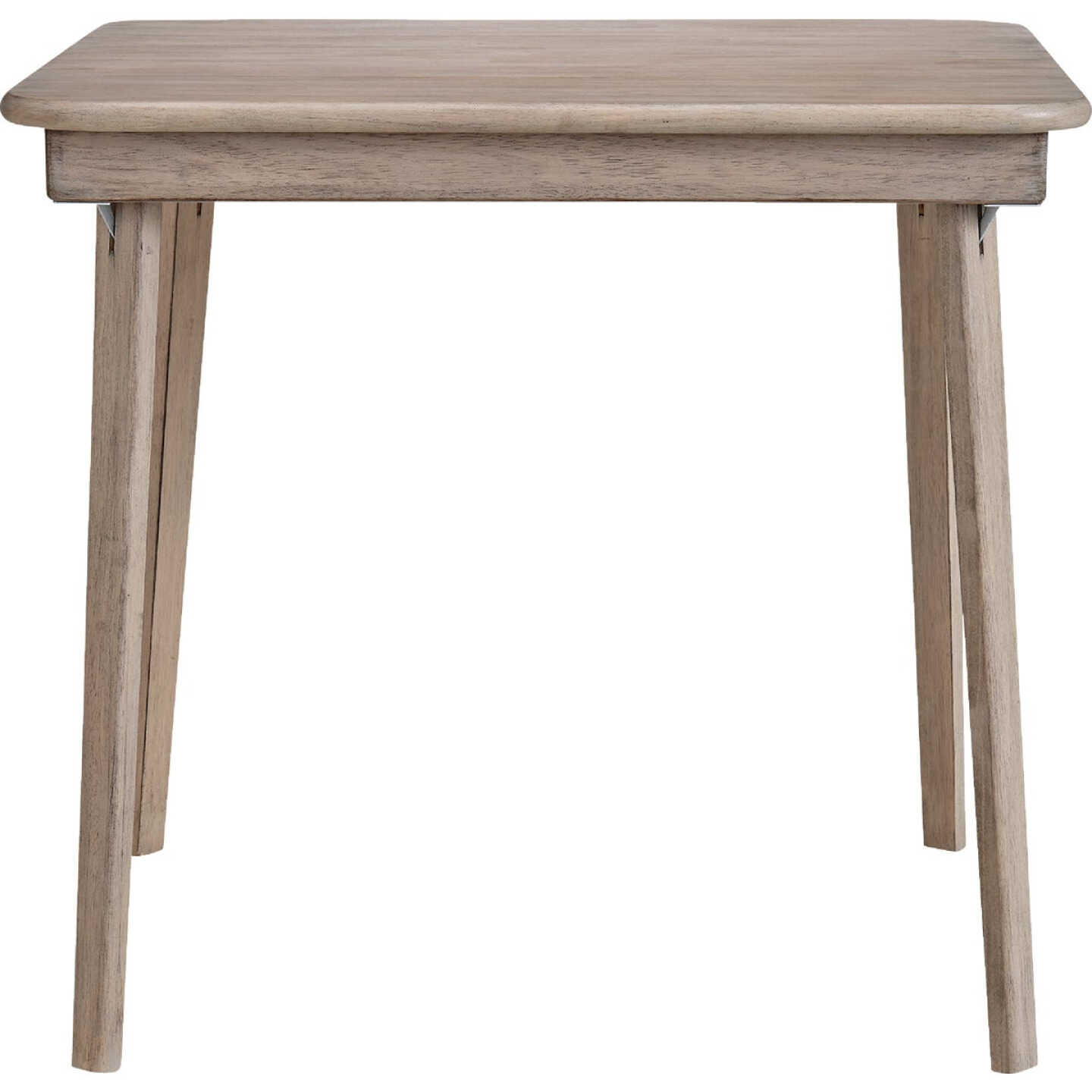 Stakmore 32 In. x 32 In. Driftwood Folding Straight Edge Table Image 2