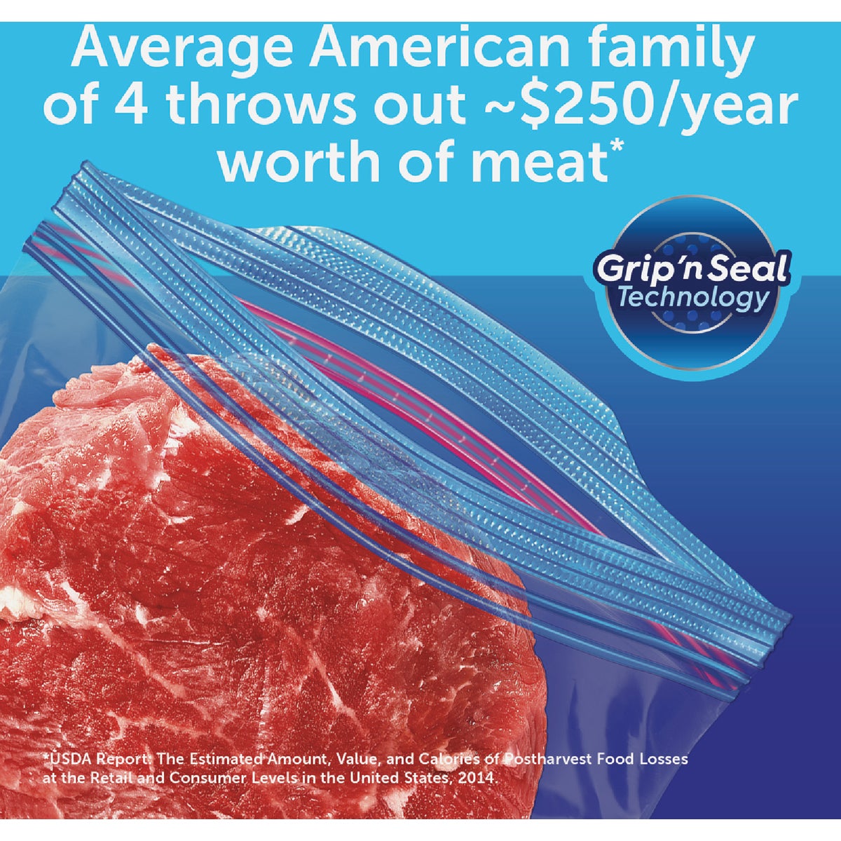 Ziploc Gal. Freezer Bag (28-Count) Image 2