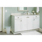 Rubbermaid Spa Works 2.25 Gal. Clear Vanity Wastebasket Image 2