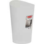 Rubbermaid Spa Works 2.25 Gal. Clear Vanity Wastebasket Image 1
