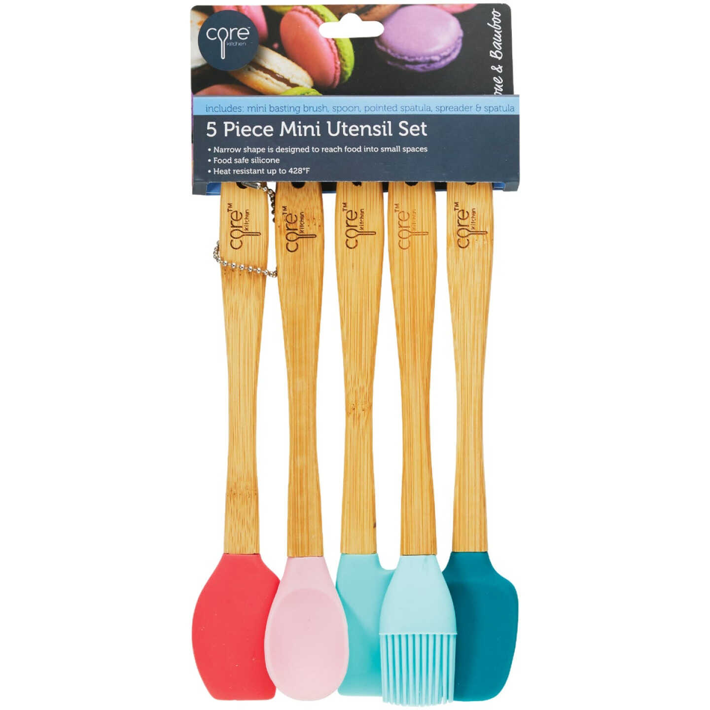 Core Kitchen Mini Cooking Utensil Set (5-Piece) Image 2