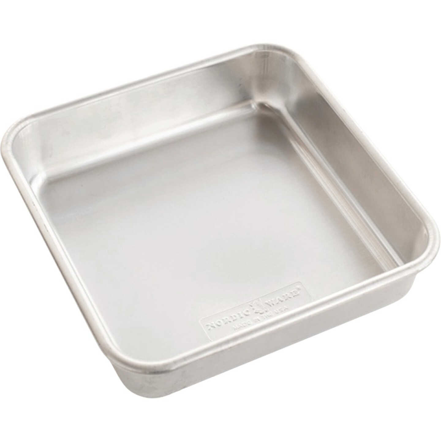 NordicWare Naturals 8 In. Square Cake Pan Image 1
