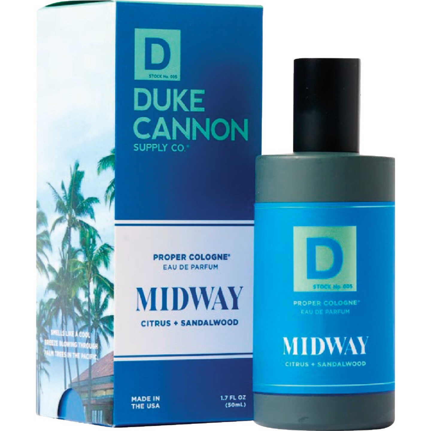 Duke Cannon 1.7 Oz. Midway Proper Cologne Image 1