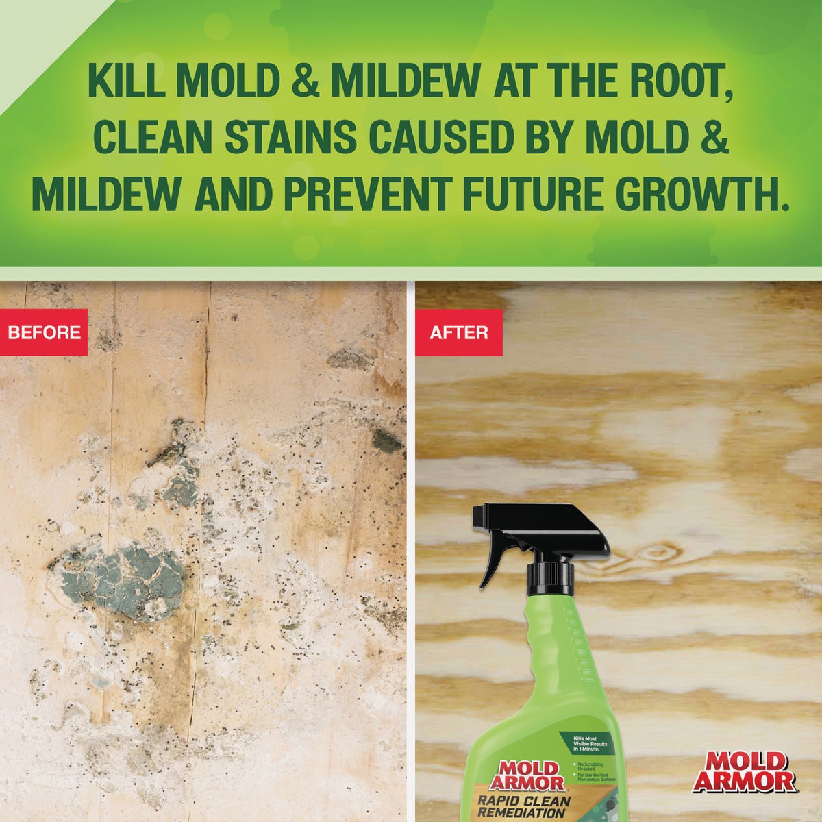 Mold Armor Rapid Clean Remediation 32 Oz. Mold Removal Trigger Image 3