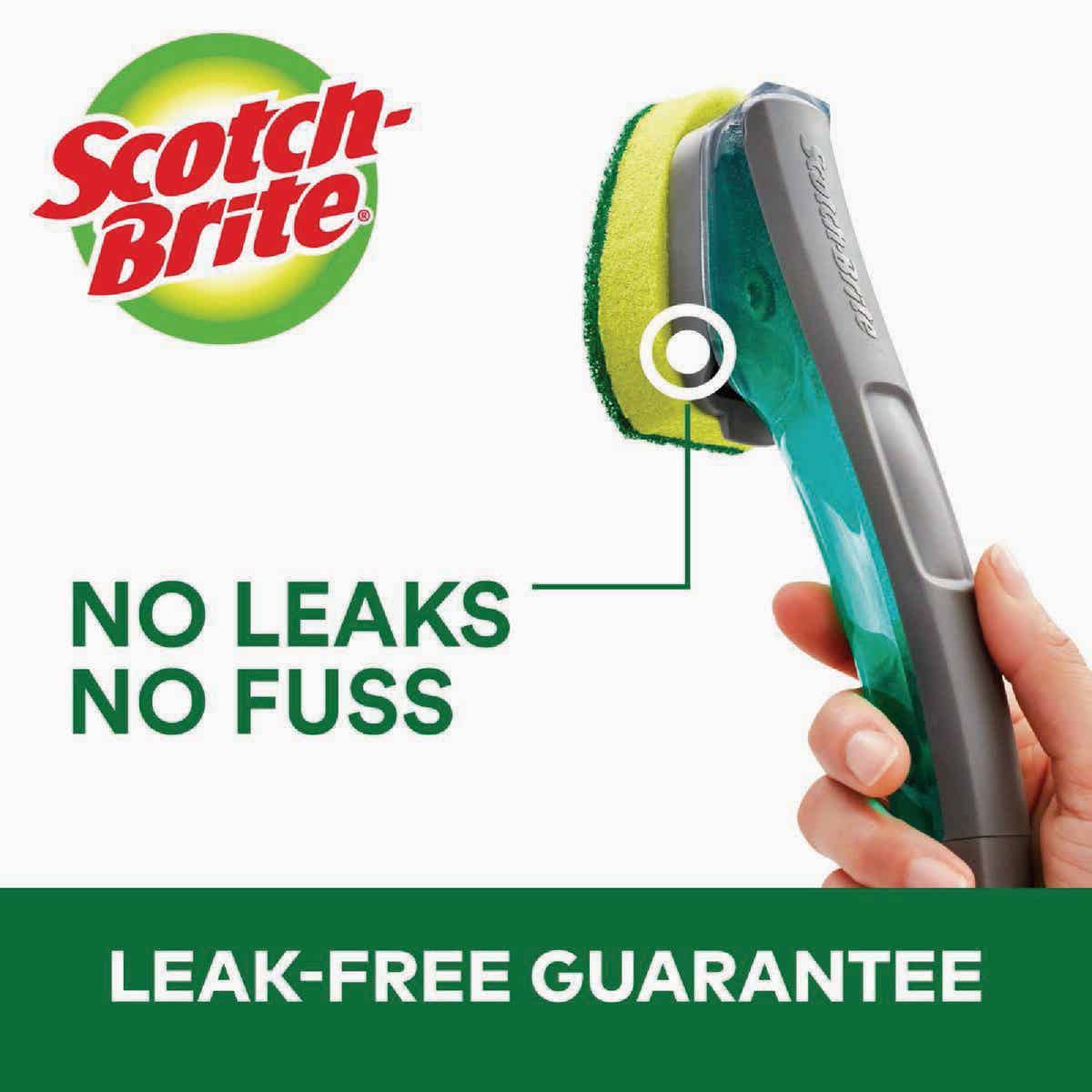 Scotch-Brite Soap Control Heavy Duty Scrub Dots Dishwand Image 2