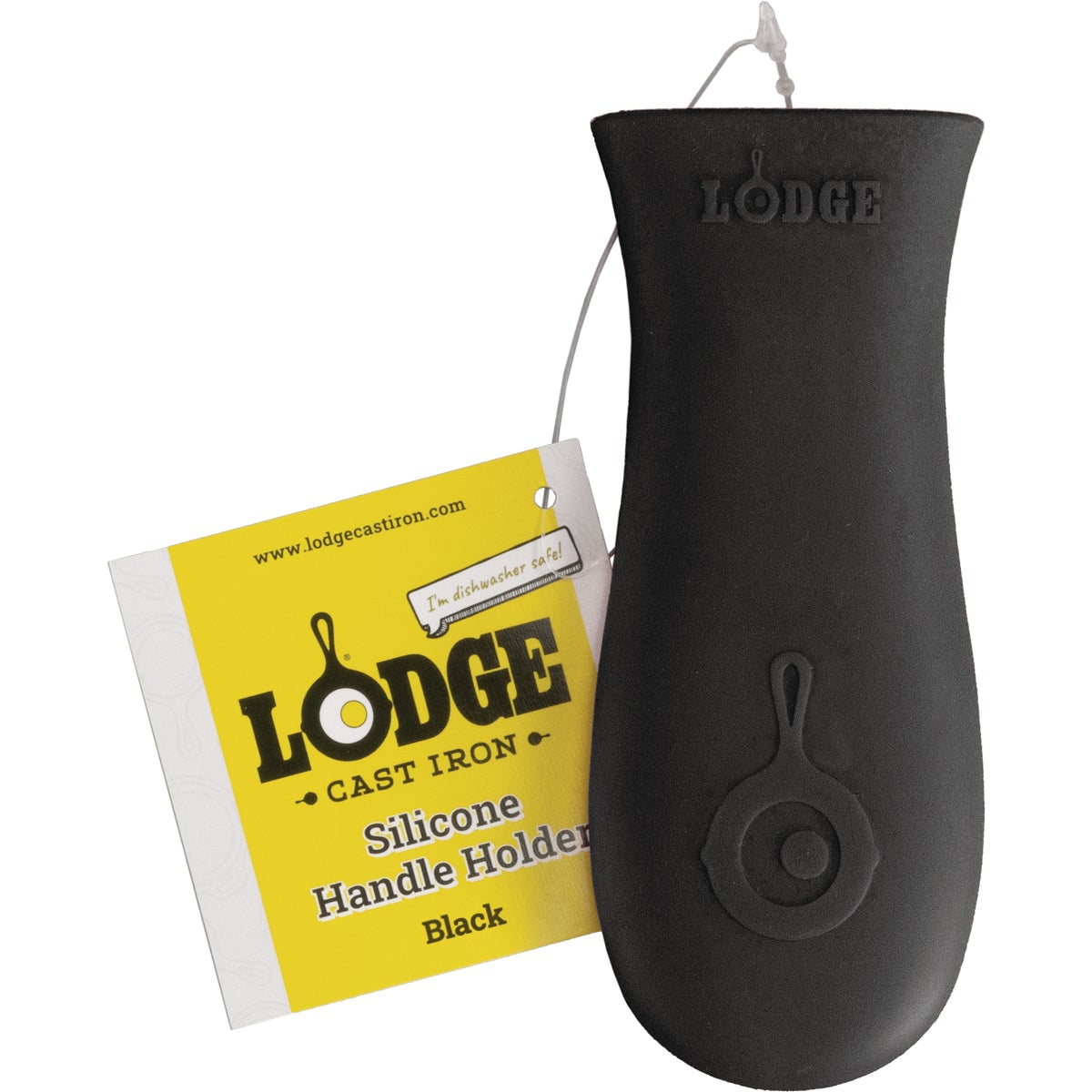 Lodge 5-5/8 In. L. x 2 In. W. Black Silicone Handle Holder Image 2