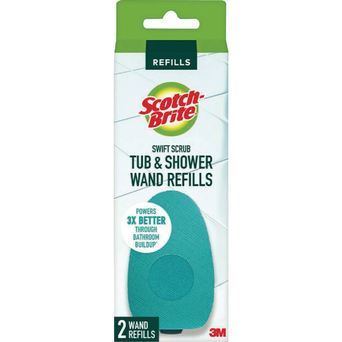 Scotch-Brite Swift Scrub Tub & Shower Wand Refills (2-Count)
