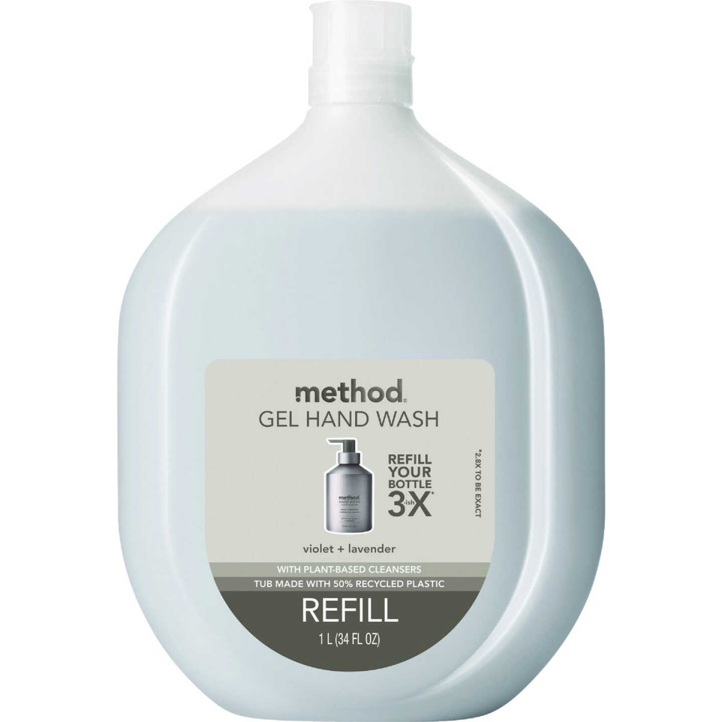 Method 34 Oz. Violet + Lavender Gel Hand Wash Refill Image 1