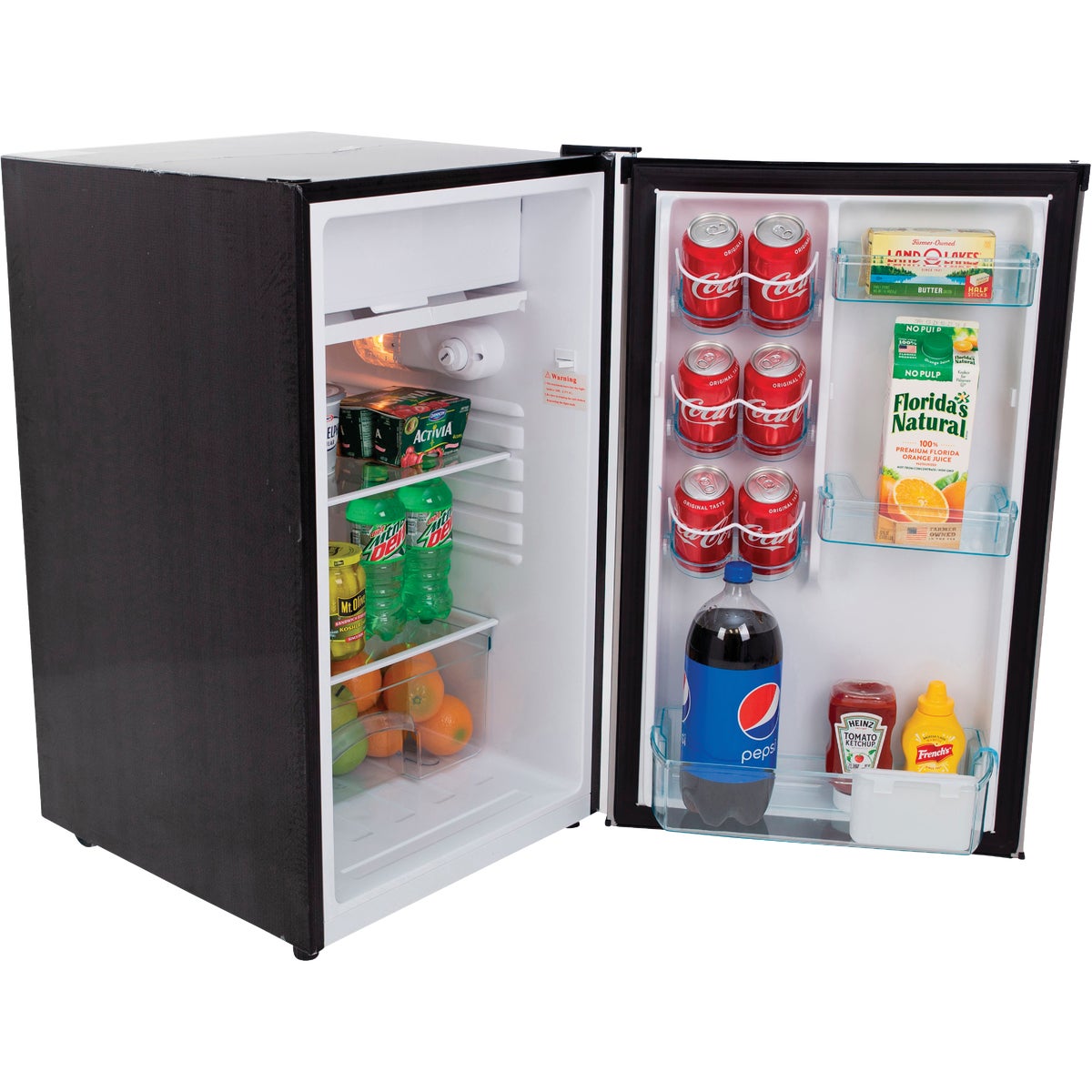 Avanti 4.4 Cu. Ft. Stainless Steel Counter High Door Refrigerator with Separate Chiller Image 2