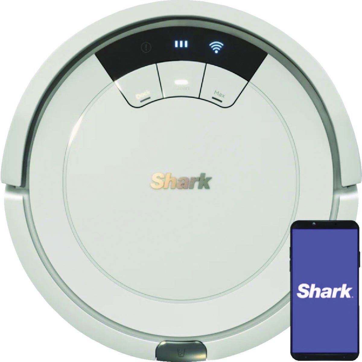 Shark 5.9 In. Cleaning Width Robotic Vacuum