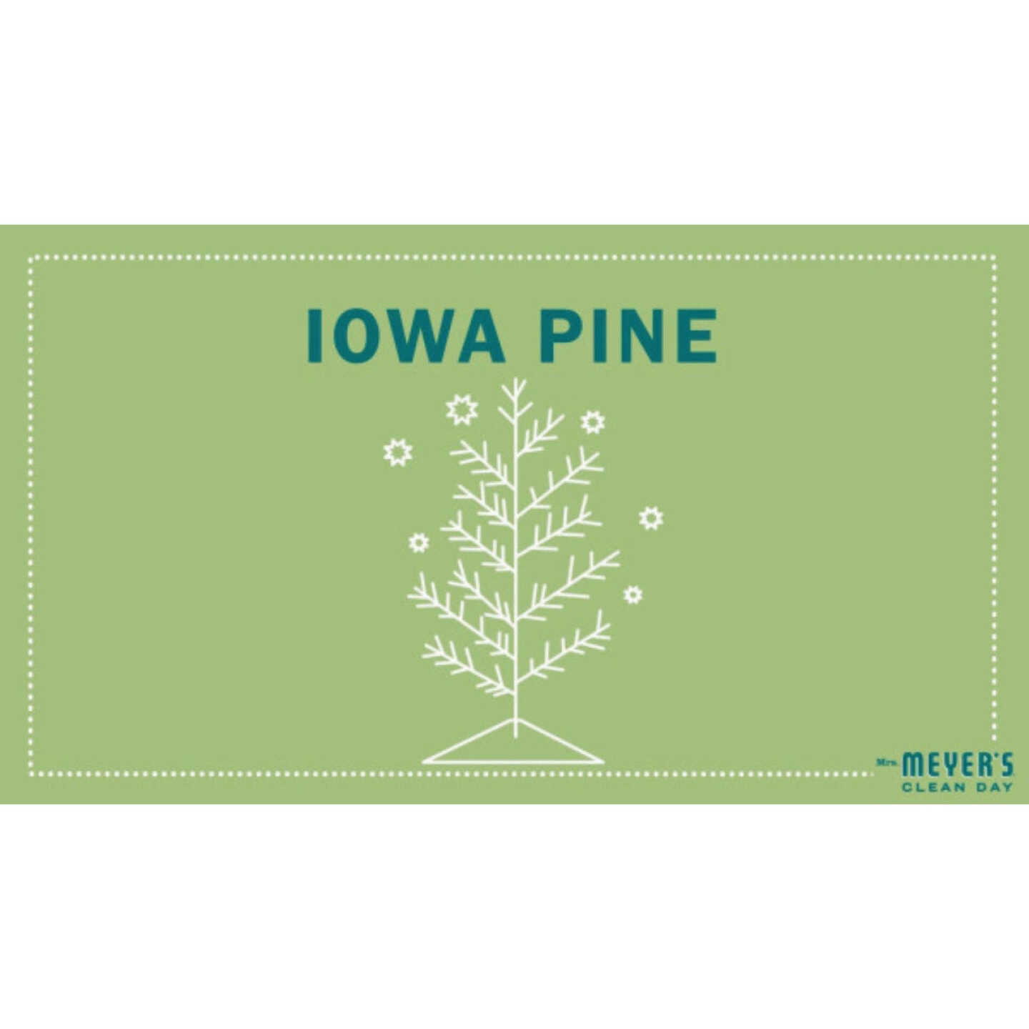 Mrs. Meyer's Clean Day 7.2 Oz. Iowa Pine Large Soy Candle Image 2