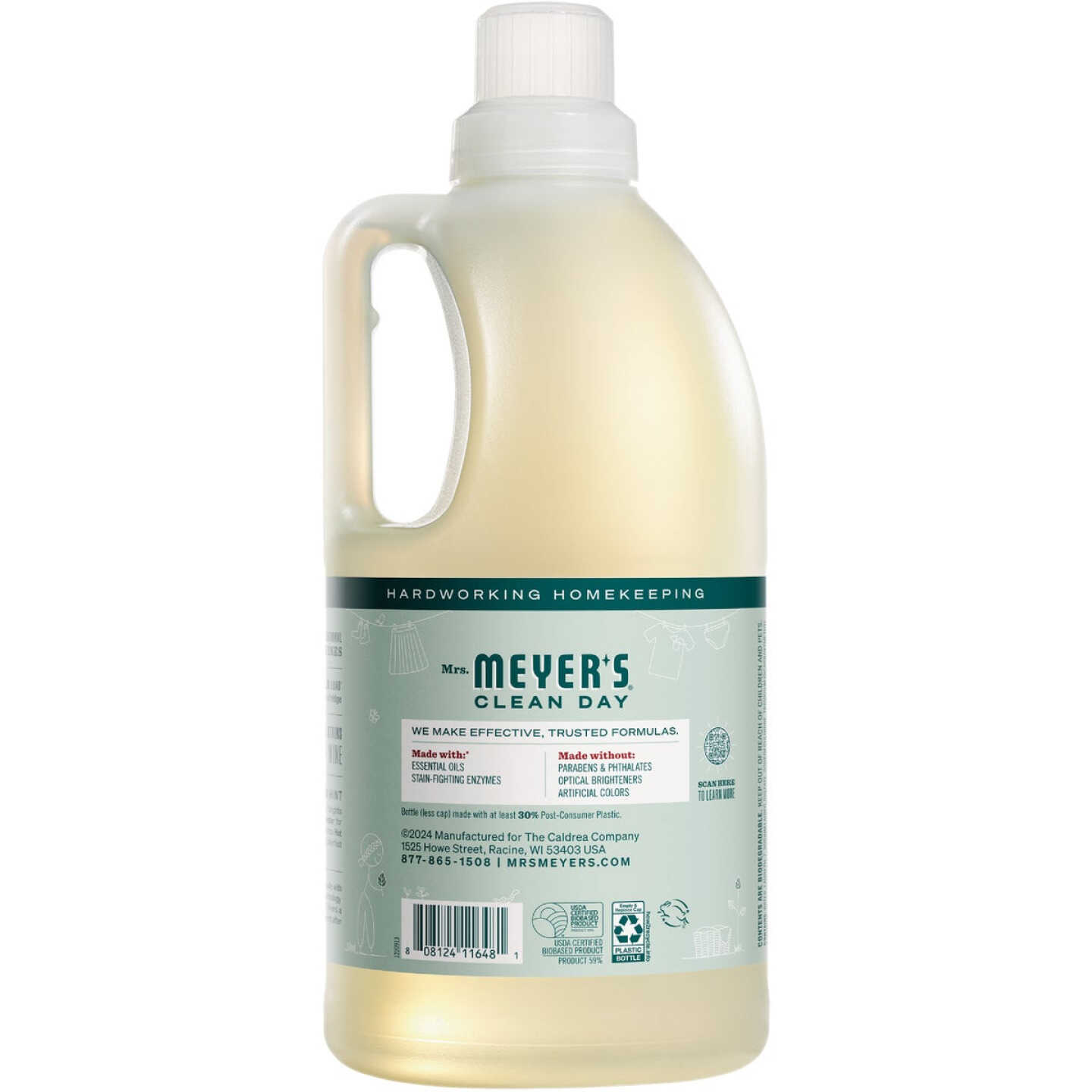 Mrs. Meyer's Clean Day 64 Oz. Birchwood Concentrated Laundry Detergent Image 2