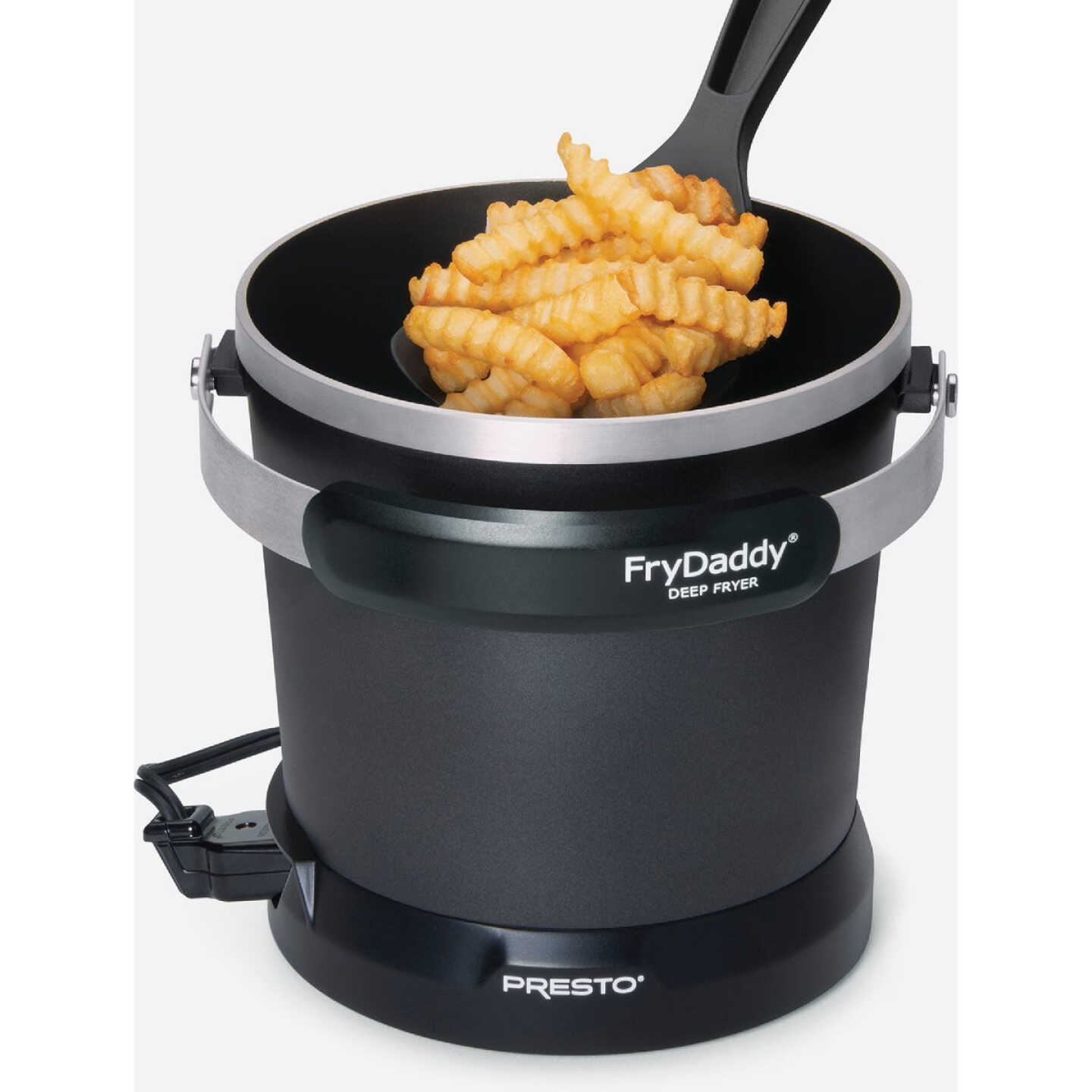 Presto FryDaddy 1 Qt. Black Aluminum Deep Fryer Image 2