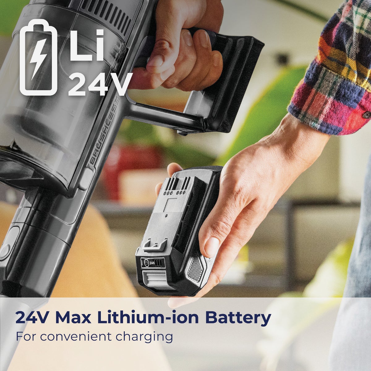 Black & Decker PowerSeries Extreme MAX 20V Cordless Stick Vacuum Image 2