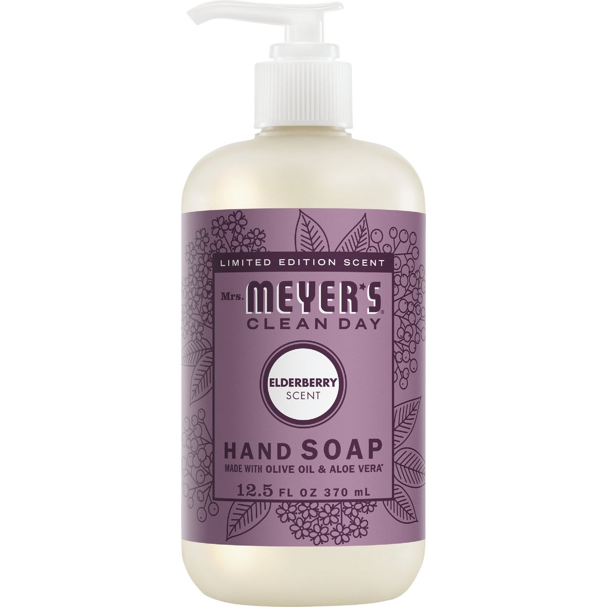 Mrs. Meyer's Clean Day 12.5 Oz. Elderberry Liquid Hand Soap