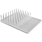 OXO Good Grips 10-1/2 In. W x 13-3/4 In. L White Dish Rack Image 1