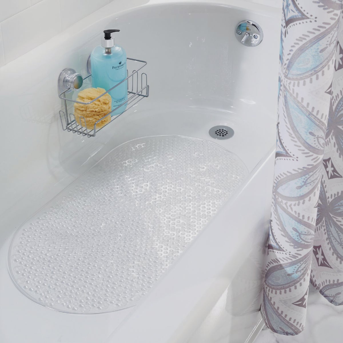 iDesign Orbz 27 In. Suction Bath Mat Image 2