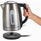 Hamilton Beach 1.7L Stainless Steel Electric Kettle with LED Light Ring Image 3