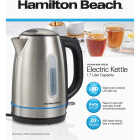 Hamilton Beach 1.7L Stainless Steel Electric Kettle with LED Light Ring Image 2