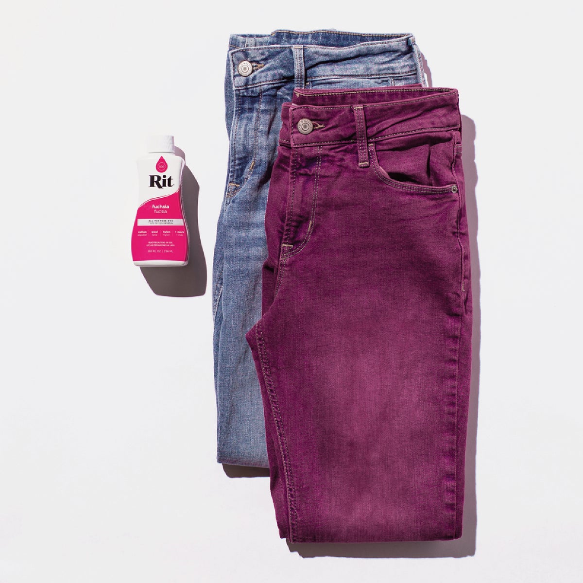 Rit 8 Oz. All Purpose Fuchsia Liquid Dye Image 2