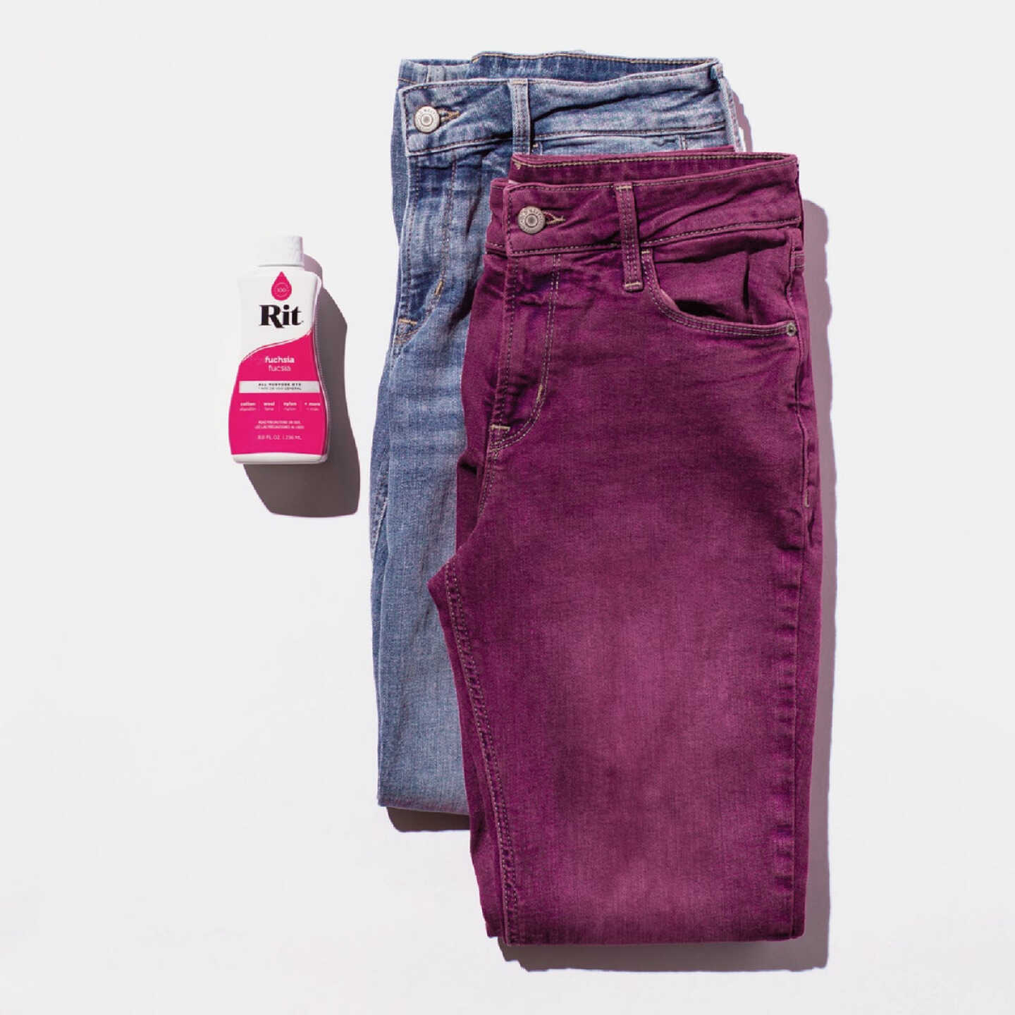 Rit 8 Oz. All Purpose Fuchsia Liquid Dye Image 2