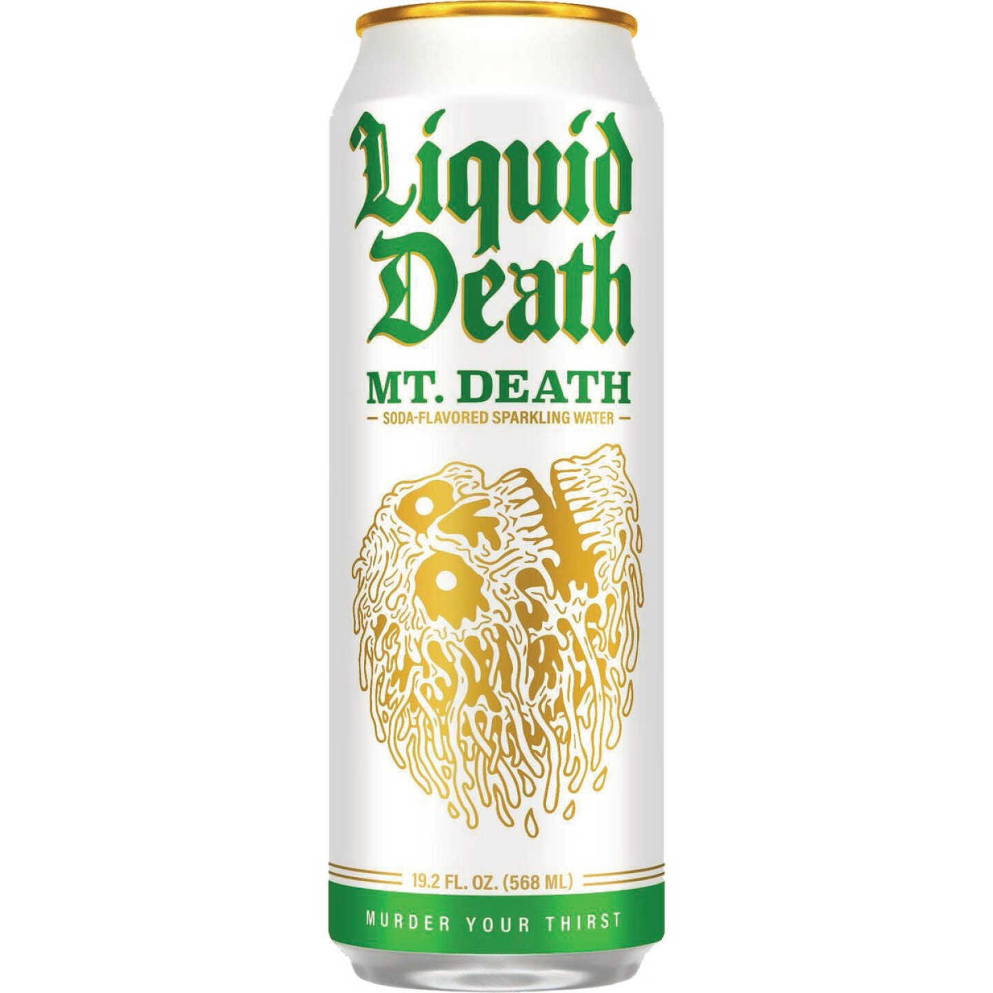 Liquid Death 19.2 Oz. Mt. Death Sparkling Water Image 1