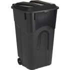 United Solutions Rough and Rugged 32 Gal. Wheeled Trash Can with Attached Lid Image 1