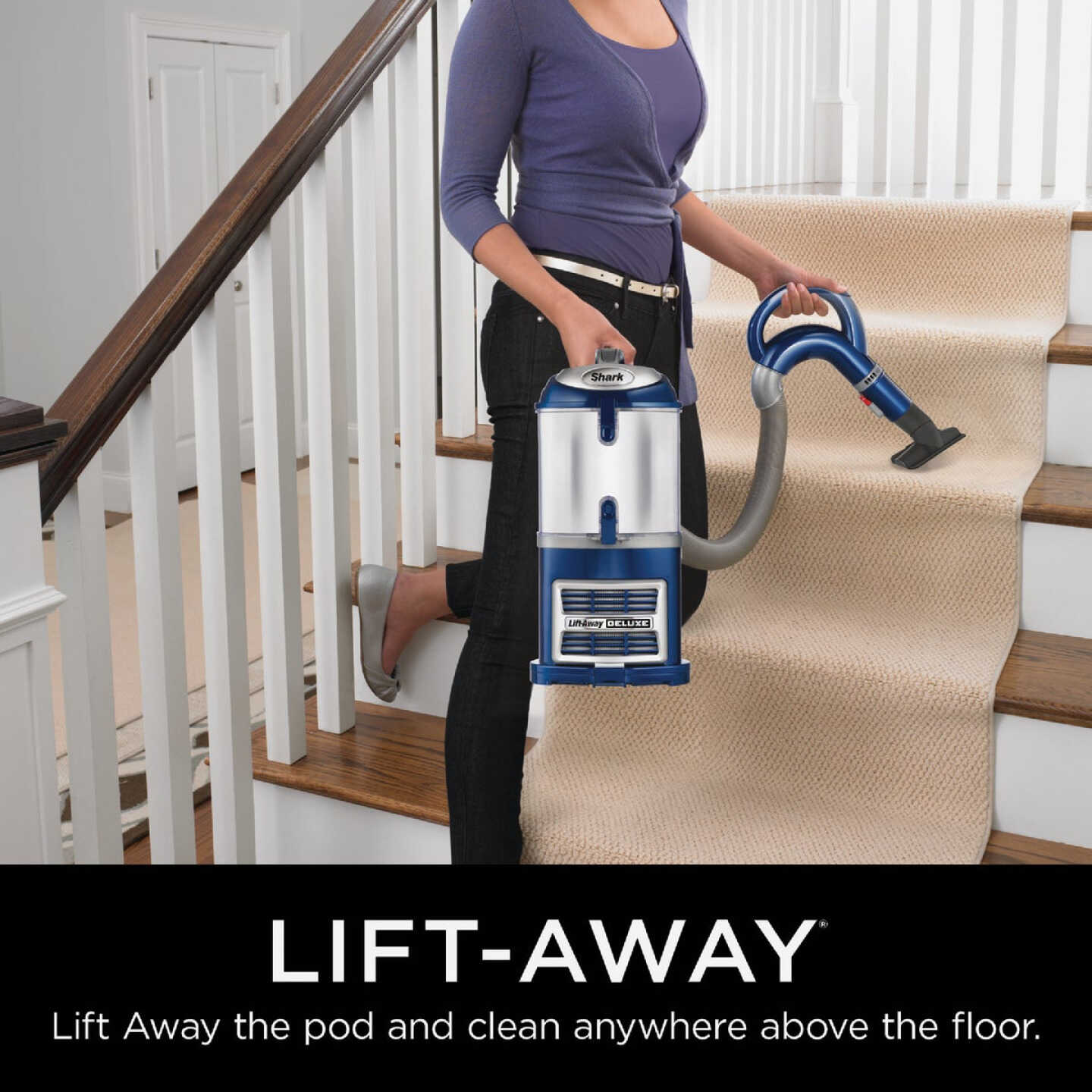 Shark Navigator Lift-Away Deluxe Bagless Upright Vacuum Cleaner Image 2