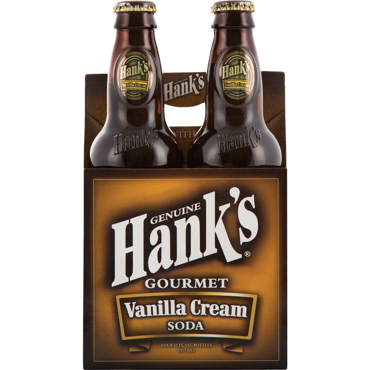 Hank's 12 Oz. Premium Vanilla Cream Soda (4-Pack) Image 2