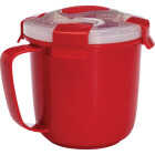 Epoca Ecolution 24 Oz. Red Microwave Mug Image 1