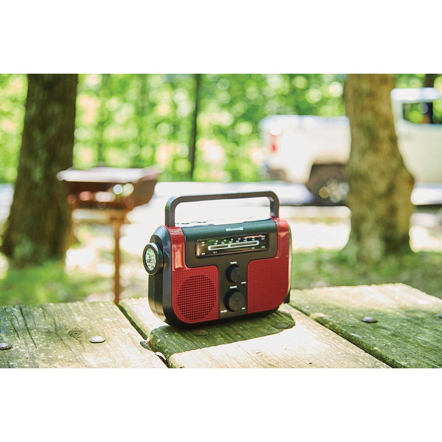 WeatherX Weatherband AM/FM Radio with Flashlight & Lantern Image 2