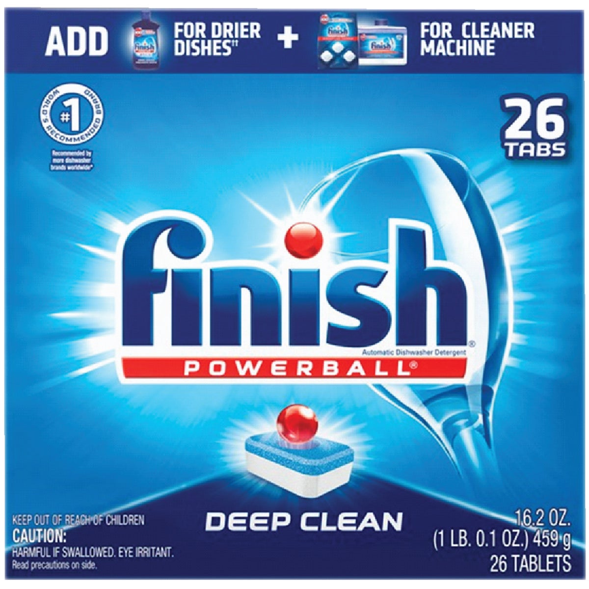 Finish Powerball Fresh Scent Dishwasher Detergent (26 Count)