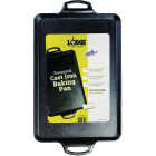 Lodge 10.5 In. W. x 15.5 In. L. Seasoned Cast Iron Baking Pan Image 3