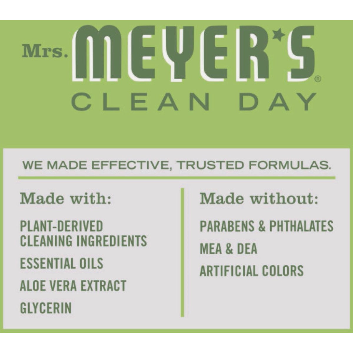 Mrs. Meyer's Clean Day 16 Oz. Fresh Cut Grass Natural All-Purpose Cleaner Image 2