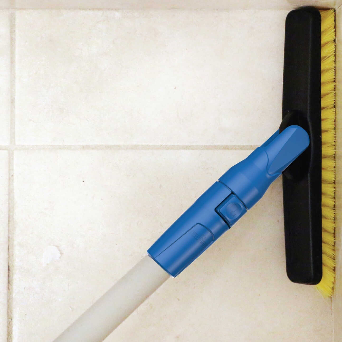 Unger Professional LockOn Stiff Non-Scratch Swivel Grout Brush Image 5