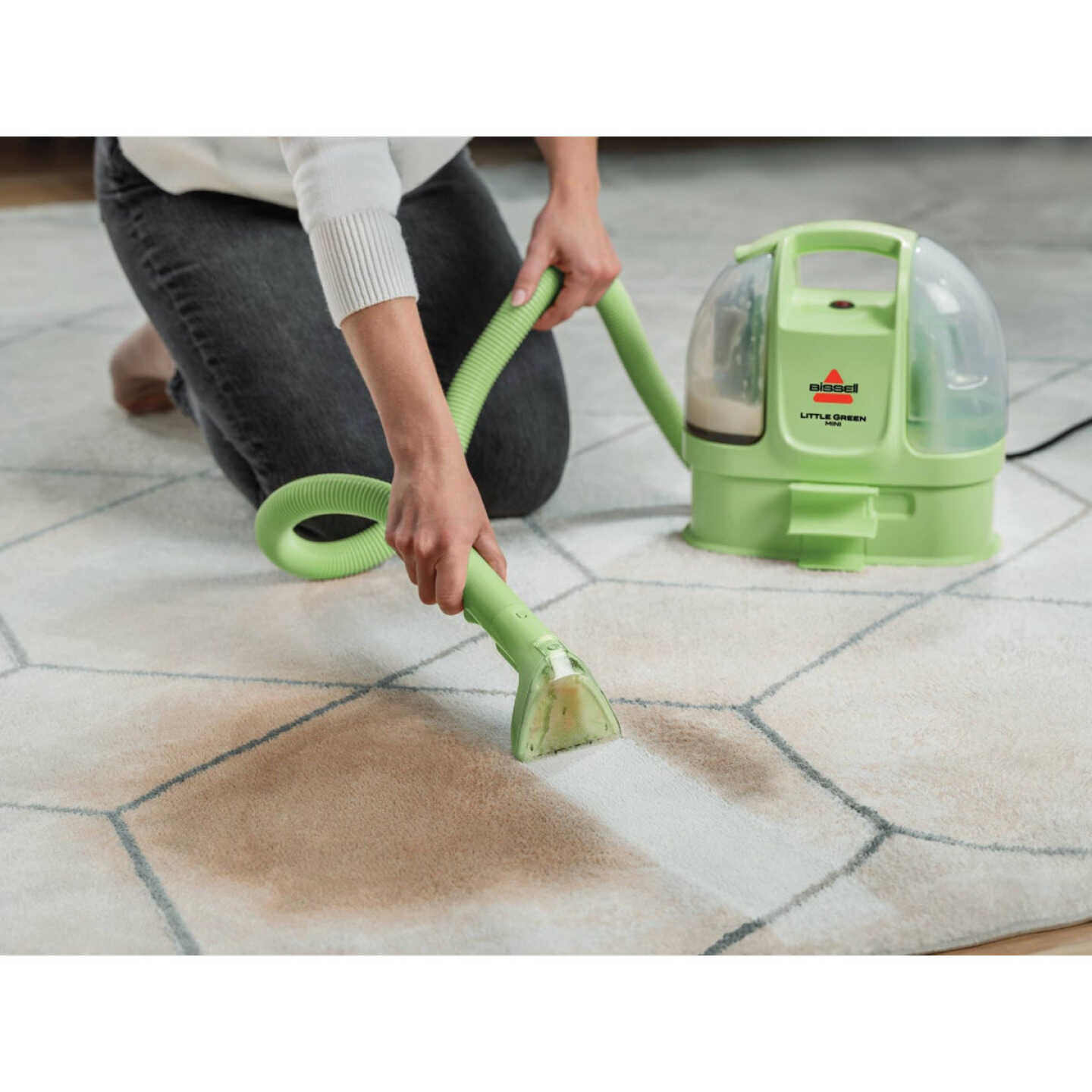 Bissell Little Green Mini Pet Portable Carpet Cleaner Machine Image 3