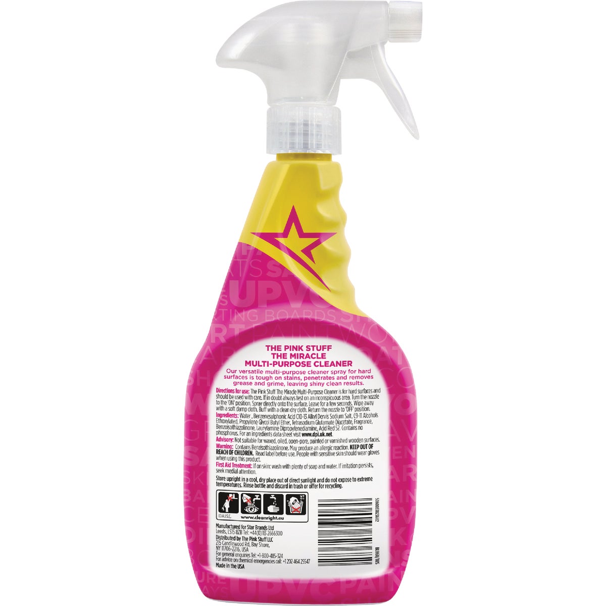 The Pink Stuff 25.4 Oz. Miracle Multi-Purpose Spray Cleaner Image 6