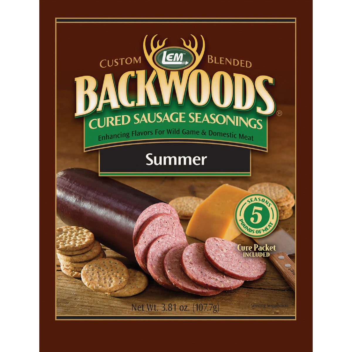 LEM Backwoods 3.81 Oz. Summer Sausage Seasoning