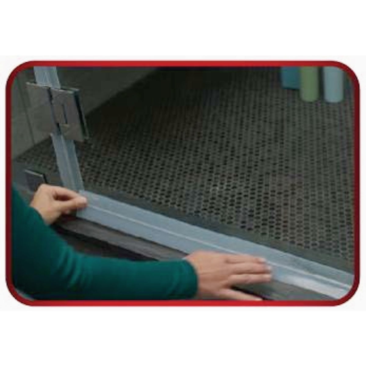 Flex Seal 2 In. x 16 Ft. Clear Draft and Insulation Seal Tape Image 4