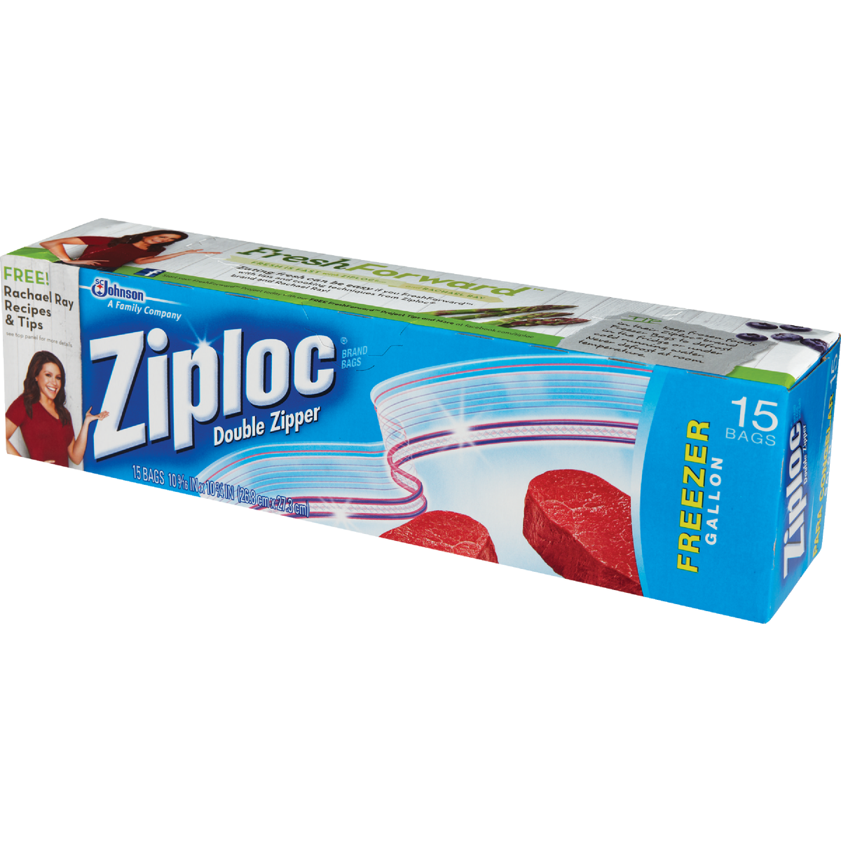 Ziploc 1 Gal. Double Zipper Freezer Bag (16-Count) Image 2