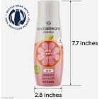 SodaStream 14.9 Oz. Pink Grapefruit Zeros Waters Sparkling Beverage Mix Image 2