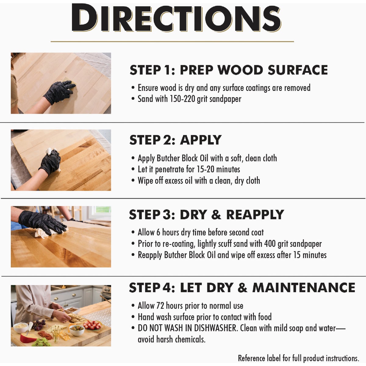 Watco 16 Oz. Butcher Block Oil & Finish Image 5