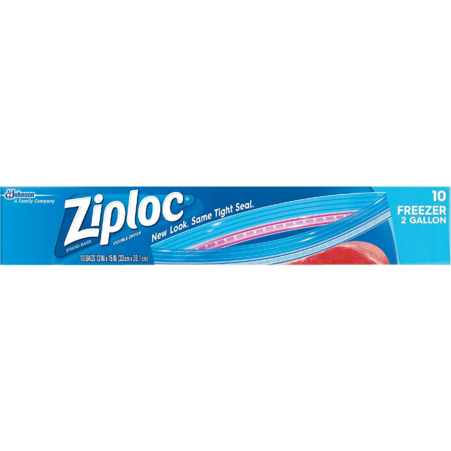 Ziploc 2 Gal. Double Zipper Freezer Bag (10-Count) Image 1