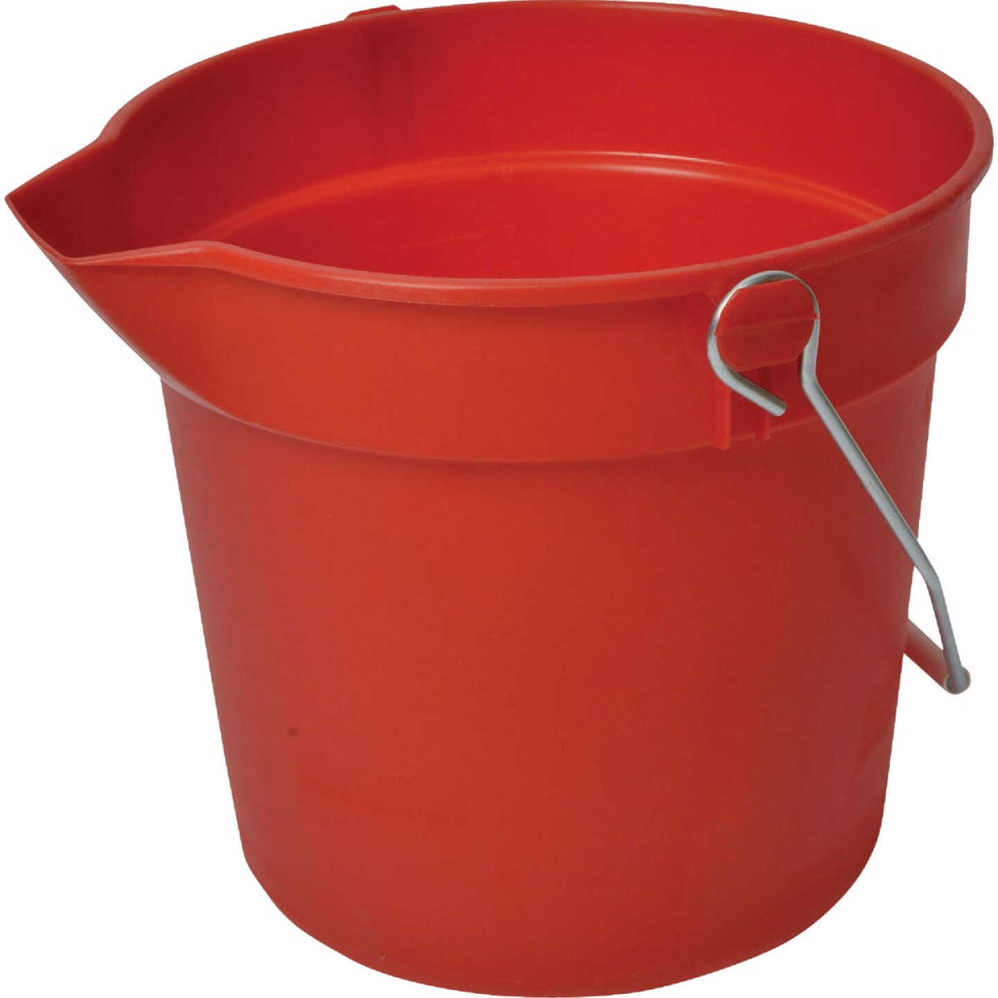 Janico 10 Qt. Red Pail Image 1