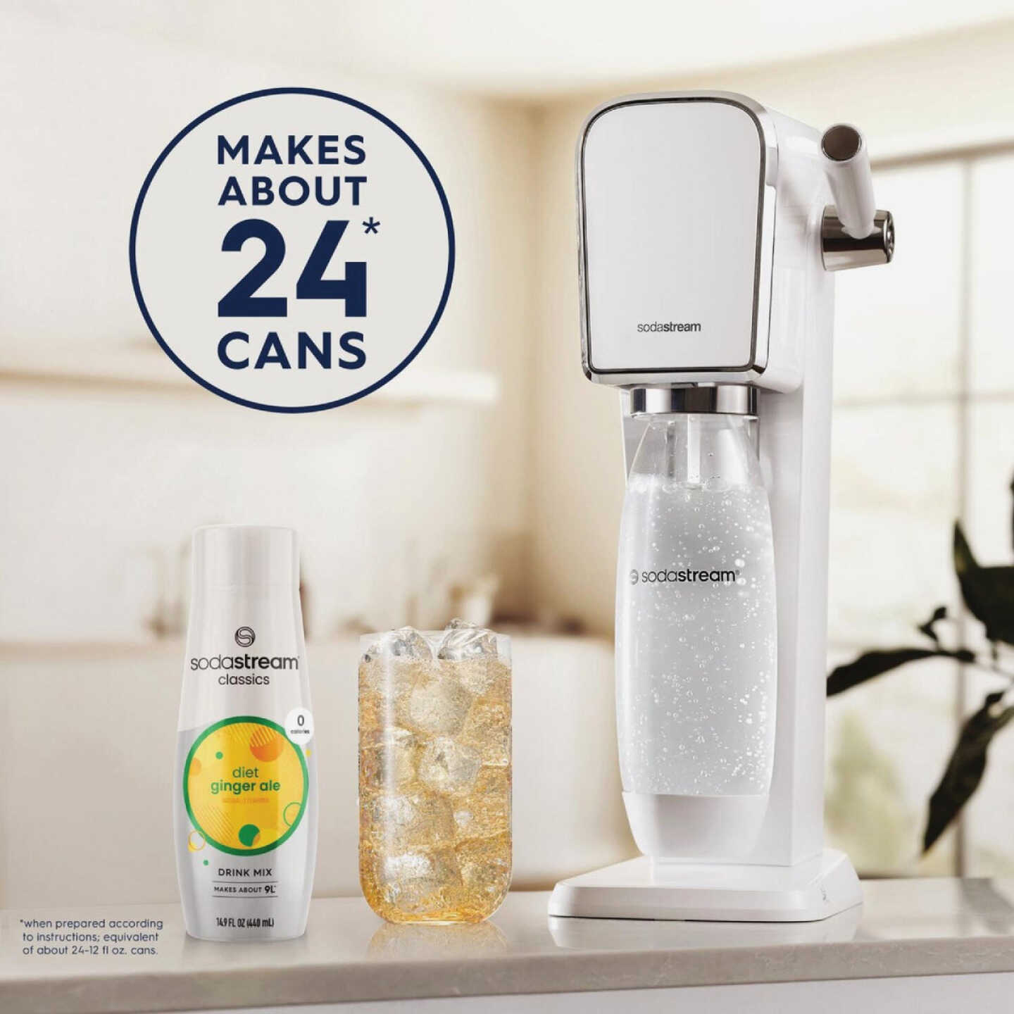 SodaStream 14.9 Oz. Diet Ginger Ale Sparkling Drink Mix Image 3