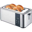 Salton 4-Slice Stainless Steel Long Slot Toaster Image 1