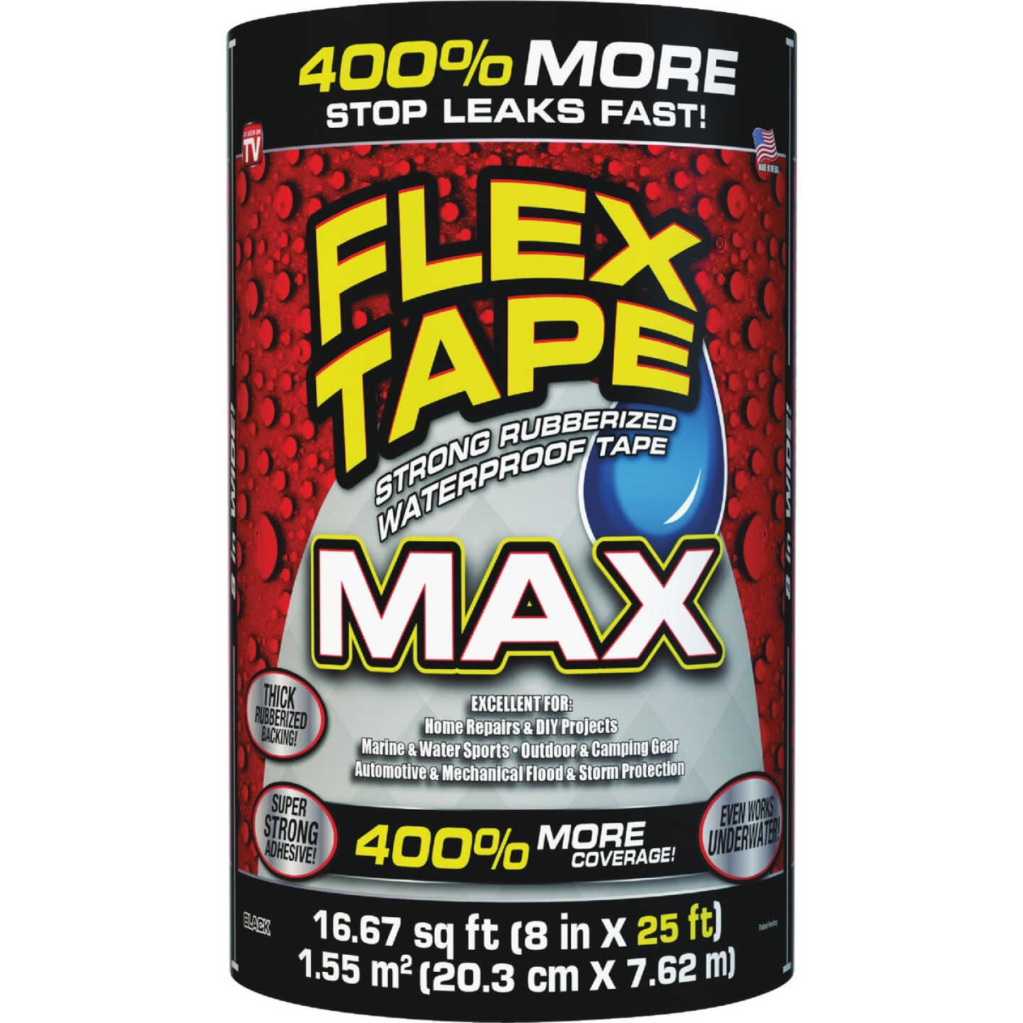 Flex Tape MAX 8 In. x 25 Ft. Duct Tape Image 1